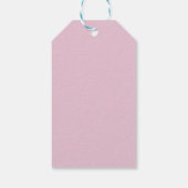 かわいいドイツの羊飼い犬とギフト特別の日 ギフトタグ (裏面)