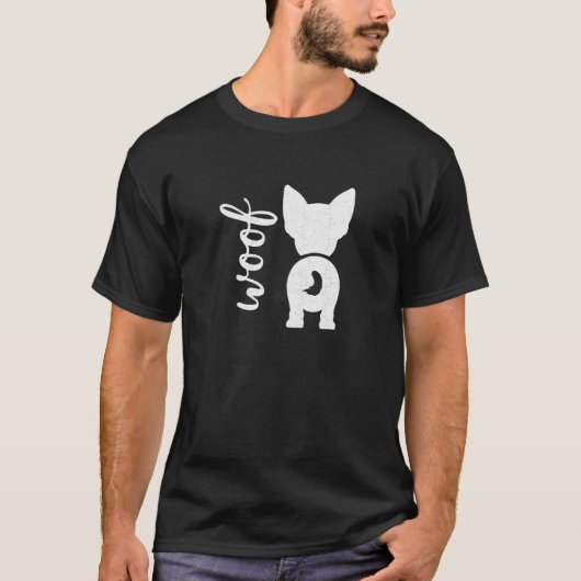 かわいいドイツ牧羊犬 Tシャツ (正面)