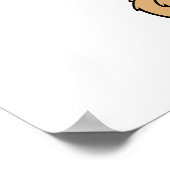 かわいいドクターテディベア ポスター (角)