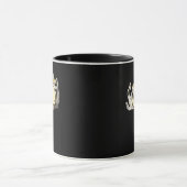 かわいいドクロオーバーサイズ マグカップ (中央)