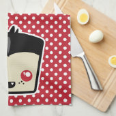 かわいいドラキュラキッチンタオル キッチンタオル (四つ折り)