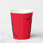 かわいいドラキュラハロウィーン 紙コップ (右)