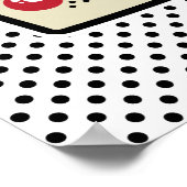 かわいいドラキュラポスタープリント ポスター (角)