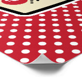 かわいいドラキュラポスタープリント ポスター (角)