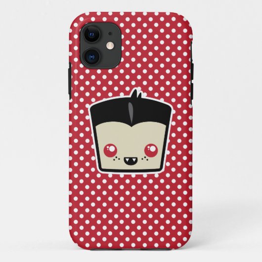 かわいいドラキュラiPhoneケース Case-Mate iPhoneケース (裏面)