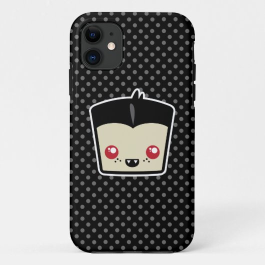 かわいいドラキュラiPhoneケース Case-Mate iPhoneケース (裏面)
