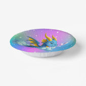 かわいいドラゴンお洒落/ ペーパーボウル (傾斜あり)