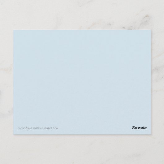 かわいいドラゴンの子供向けアート 遊び心あふれるポストカード ポストカード (裏面)