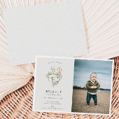 かわいいドラゴンテーマ誕生日パーティーの写真 招待状