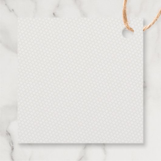 かわいいドラゴンテーマ誕生日会ありがとう フェイバータグ (裏面)