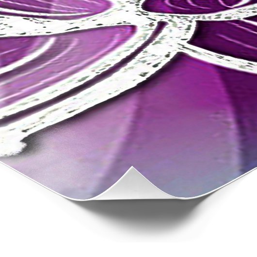 かわいいドラゴンフライかわいらしサマーモダンフローラアート ポスター (コーナー)