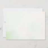 かわいいドラゴンベビーシャワーパーティー写真 招待状 (裏面)