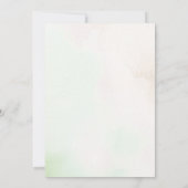 かわいいドラゴンベビーシャワーパーティー 招待状 (裏面)