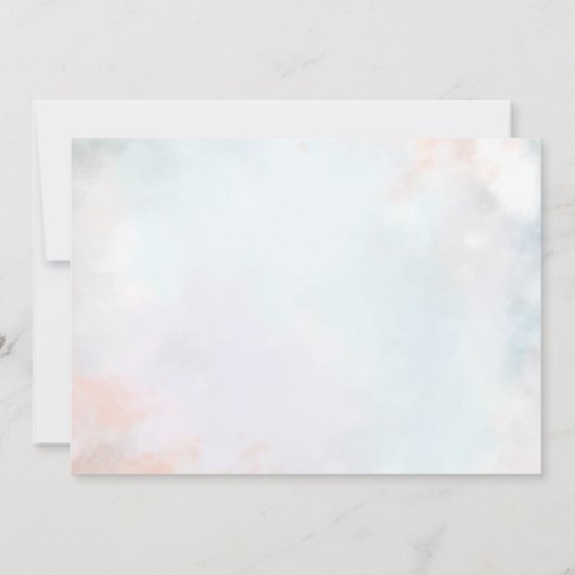 かわいいドラゴンボーイ1st誕生日パーティー写真 招待状 (裏面)