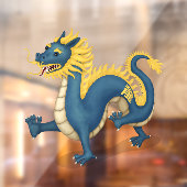 かわいいドラゴン2024中国の〔占星術の〕十二宮図動物 ウィンドウサイン (シート2)