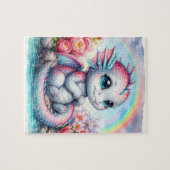 かわいいドラゴン ジグソーパズル (横)