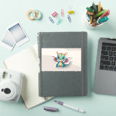かわいいドラゴン ステッカー シール (iPadカバー)