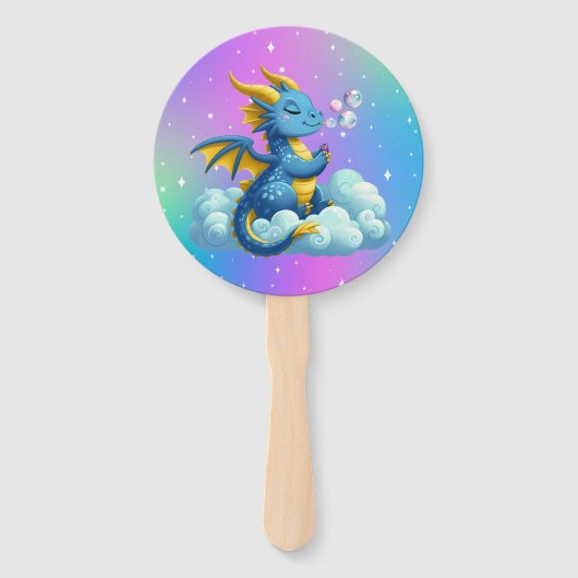 かわいいドラゴン+ファンタジー ハンドファン (正面)