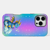 かわいいドラゴン+ファンタジー iPhoneケース (裏面横)