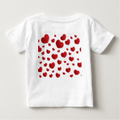 かわいいドラゴン ベビーTシャツ (裏面)