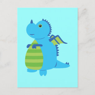 かわいいドラゴン ポストカード