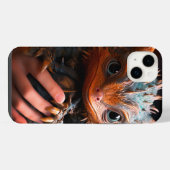 かわいいドラゴン iPhoneケース (裏面横)