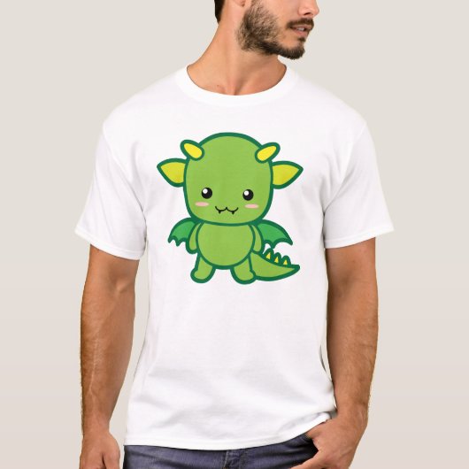 かわいいドラゴン Tシャツ (正面)