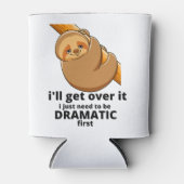 かわいいドラマチックな怠け者 缶クーラー (正面)