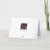 かわいいドリームビッグ感動的インスピレーションハート カード (裏面)