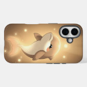 かわいいドルフィンタフiPhoneケース – 保護電話 Case-Mate iPhoneケース (裏面 (横))