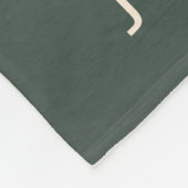 かわいいドードルキツネフォレストウッドランドパターン フリースブランケット (角)