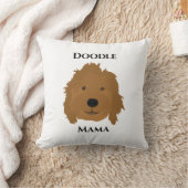 かわいいドードルママ クッション (ブランケット)