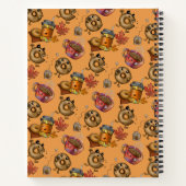 かわいいドーナツとお茶 ノートブック (裏面)