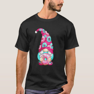 かわいいドーナツグノーム ガーデニング好きな人へ Tシャツ