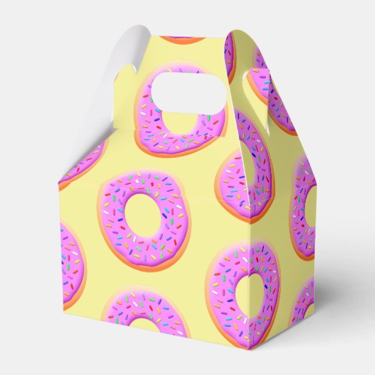 かわいいドーナツスケッチと散水器 フェイバーボックス (裏面サイド)