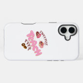 かわいいドーナツ先生用スマホケース iPhoneケース (裏面横)