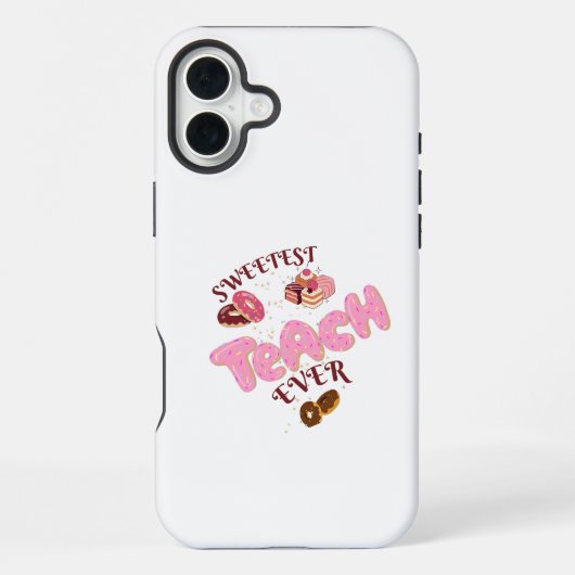 かわいいドーナツ先生用スマホケース iPhoneケース (裏面)