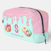 かわいいドーナツ滴着甘い女の子ピンクボウ名 ドップキット (右コーナー)