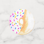 かわいいドーナツ紙吹雪キッズ誕生日パーティー コンフェッティ (スモール正面)