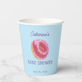 かわいいドーナツ赤ちゃんシャワー 紙コップ (正面)
