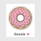 かわいいドーナツ | キッズ シール (シート)