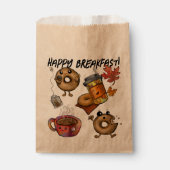 かわいいドーナツ コーヒー＆ティー フェイバーバッグ (正面)