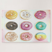かわいいドーナツ ジグソーパズル (横)