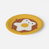 かわいいドーナツ ペーパープレート (アングル)