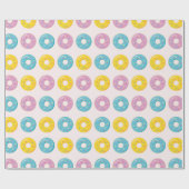 かわいいドーナツ ラッピングペーパー (フラット)