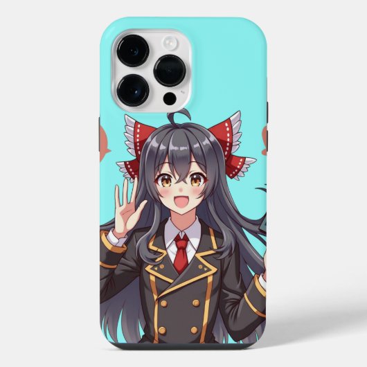 かわいいドールフォンカバー iPhoneケース (裏面)