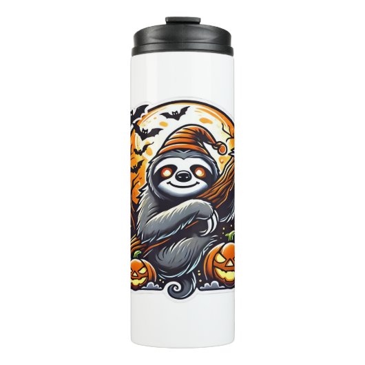 かわいいナイトスロスハロウィンクラシックのTシャツ タンブラー (正面)