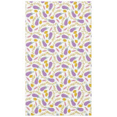 かわいいナスと葉 テーブルクロス (正面)