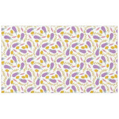 かわいいナスと葉 テーブルクロス (正面(横))