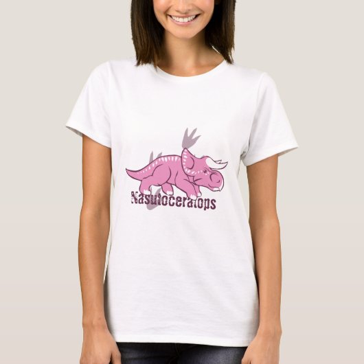 かわいいナストセラトップ Tシャツ (正面)